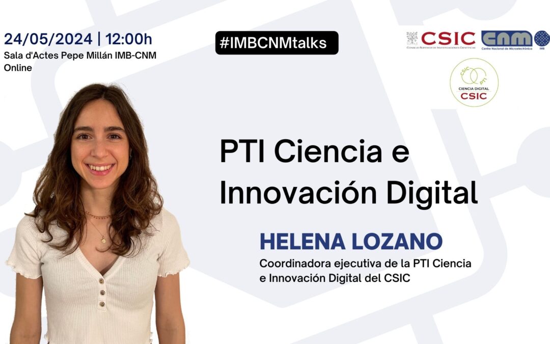 Charla: ¿Qué es la PTI Ciencia Digital? ¿y EOSC?